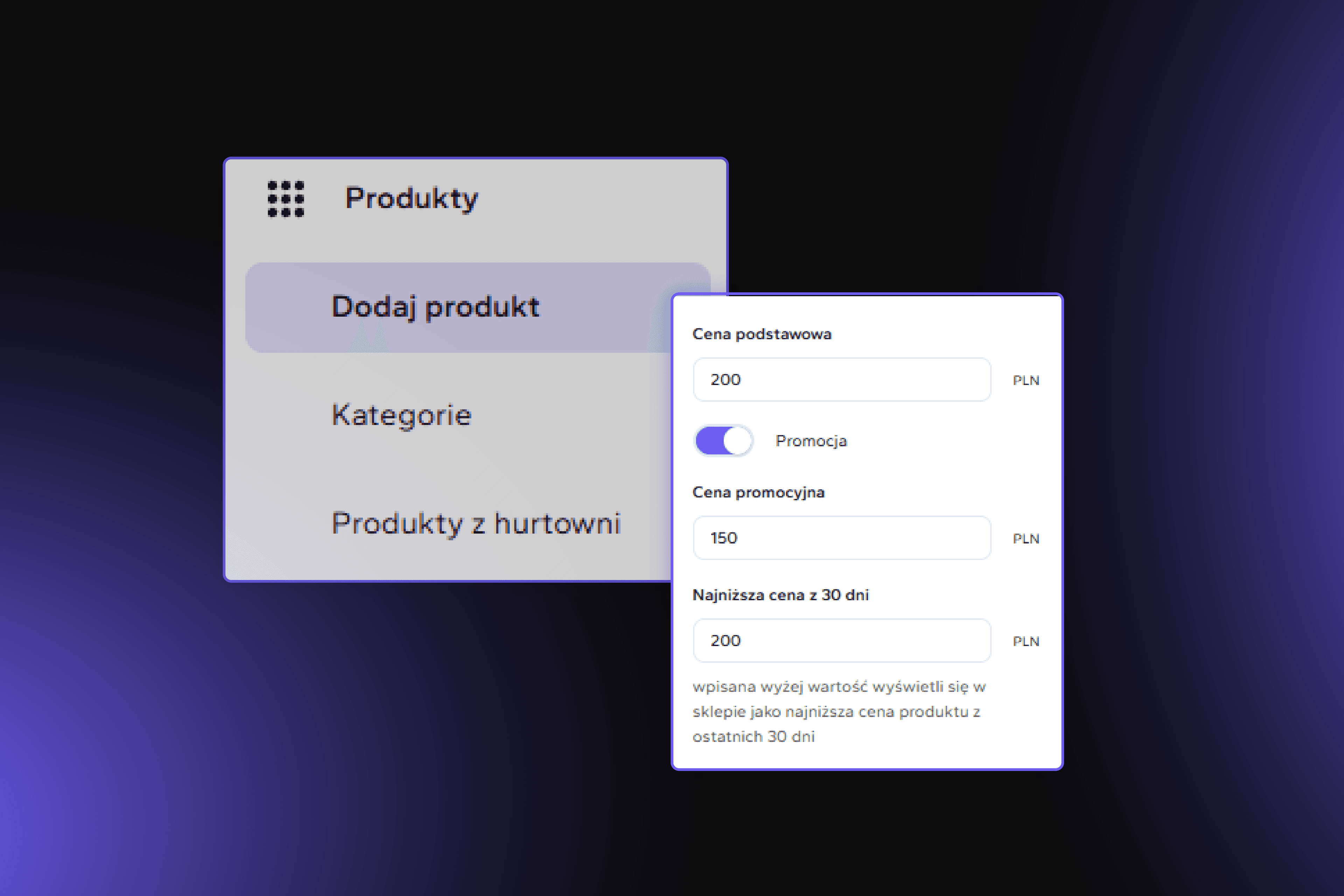 Promocje i wyróżnianie ofert